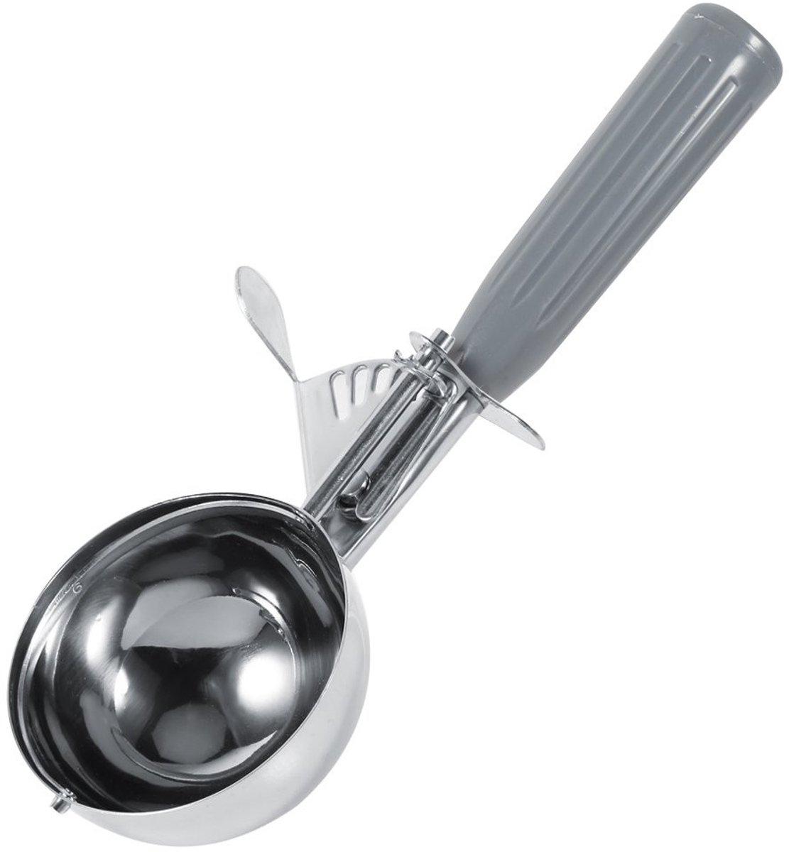 Dailygoody - Ice Cream Scoop - Roestvrijstalen IJslepel - Praktisch Handvat - 7,2 CM - Fruit Scoop - Keuken Tool - Vaatwasserbestendig