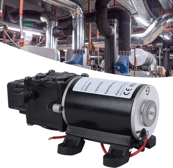 Allecto - Smart Membraan Pomp - Hoge Druk Pomp - Elektrisch - 12V - 120W - 7L/Min - Wateruitlaat Rechts - Geschikt voor Druktests - Model FL3216 van Merkloos — afbeelding 5