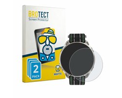 BROTECT - Screenprotector voor Amazfit Cheetah 2 Ultra - Folie Beschermfolie matte 2 Stuks