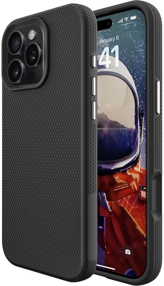 ScreenArmor MagArmor Case voor Apple iPhone 16 Pro - Zwart