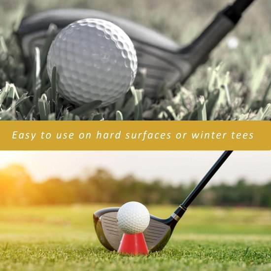 SPHProducts - Golf Tees Set - Rubber Golf Tees - Ideaal voor golfspelers - Diverse maten en kleuren - Versterkt spelervaring - Geschikt voor elke golfe... van Sphproducts — afbeelding 3