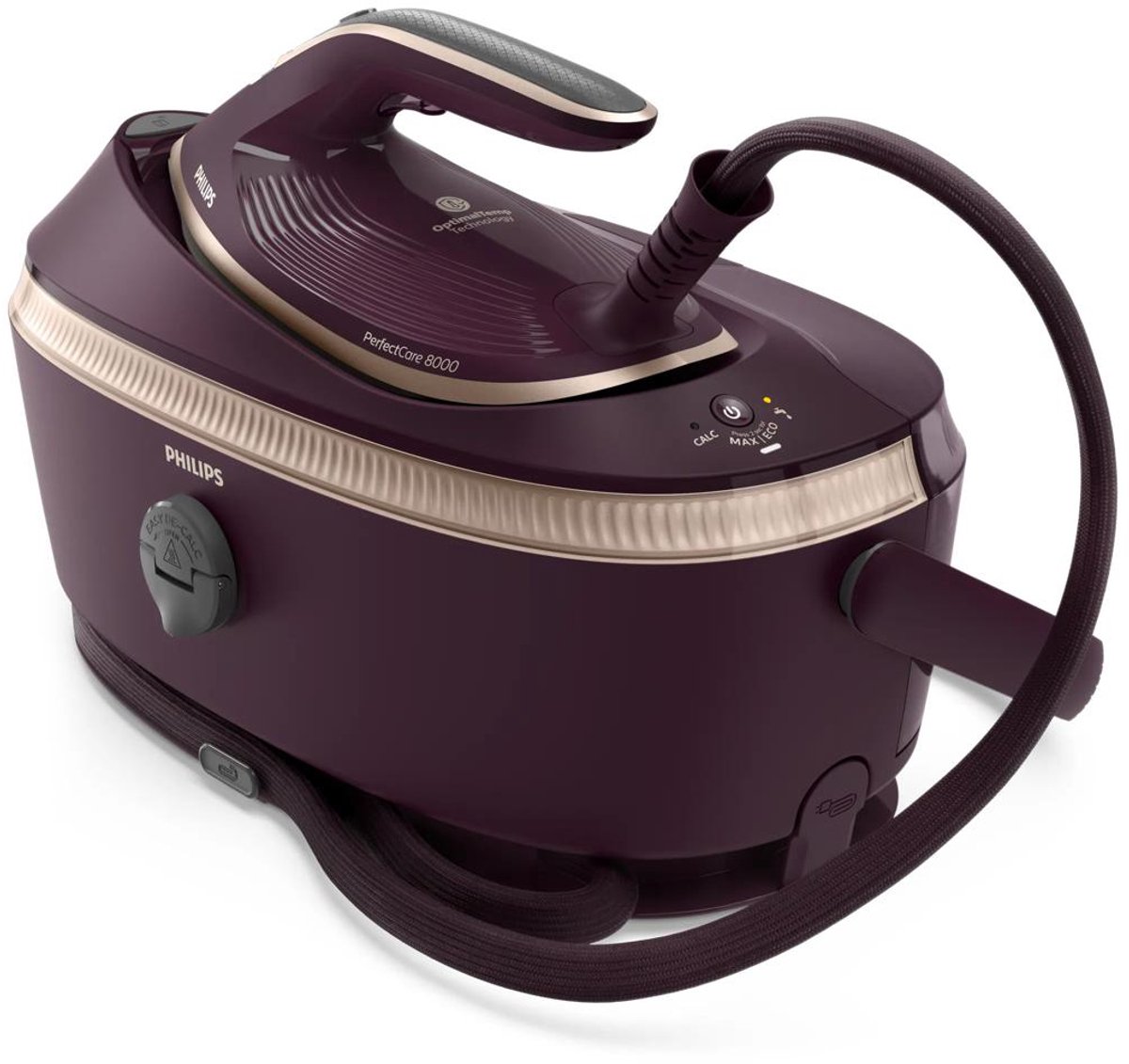 Philips PSG8300/30 stoomstrijkijzer station 3120 W 1,4 l SteamGlide Elite-zoolplaat Paars — afbeelding 2