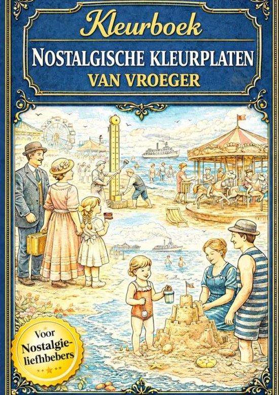 nostalgisch kleurboek - cover