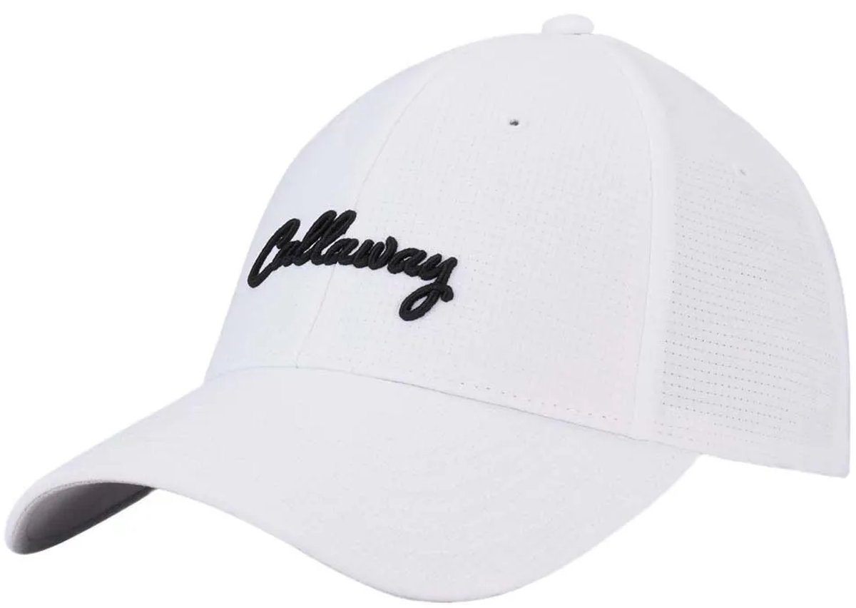 Callaway Stitch Magnet Ladies Golfcap 2025 - Wit Zwart