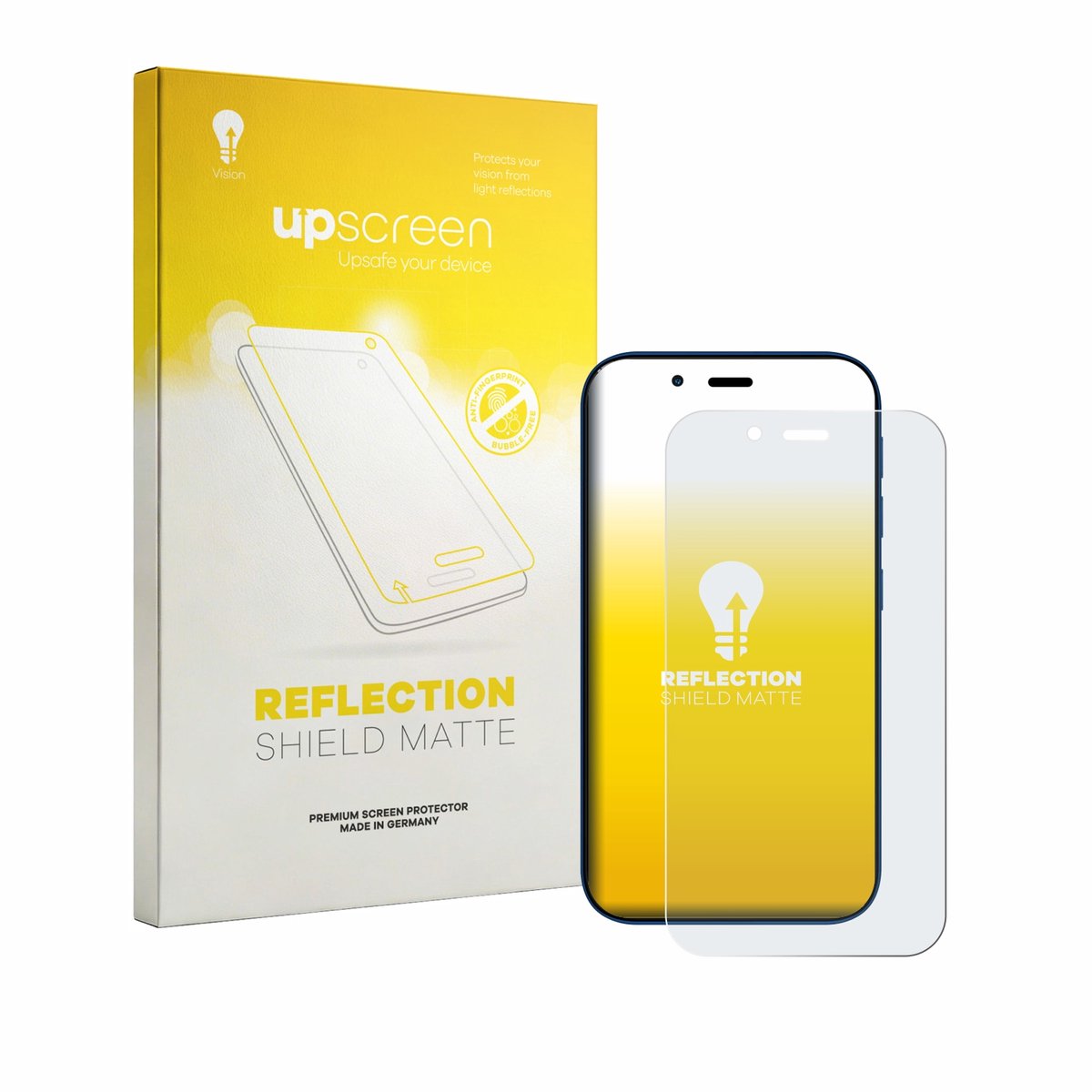 upscreen - Screenprotector voor Hisense U964 - Folie Beschermfolie anti glare matte