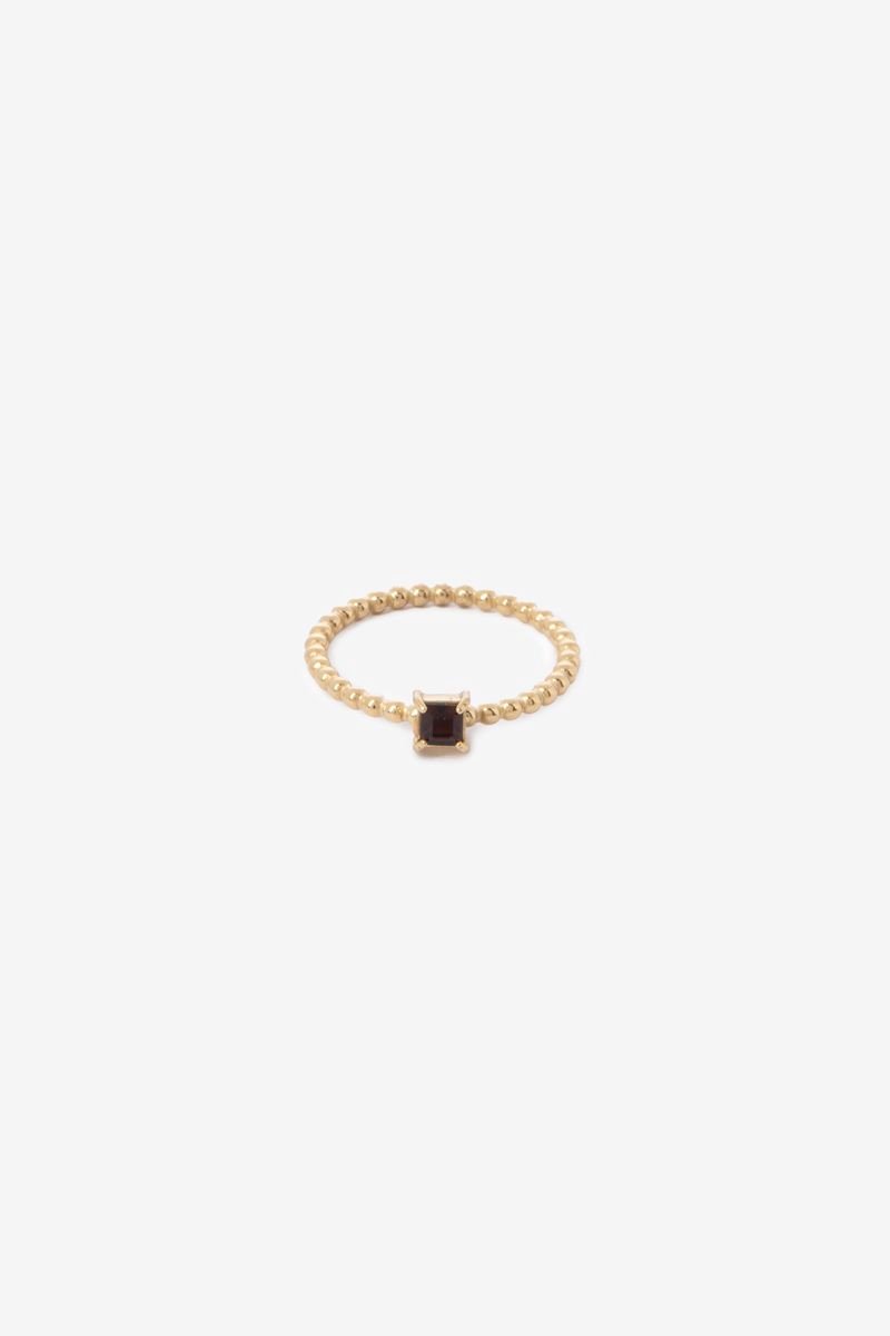 Sissy-Boy - Gold plated ring met steen