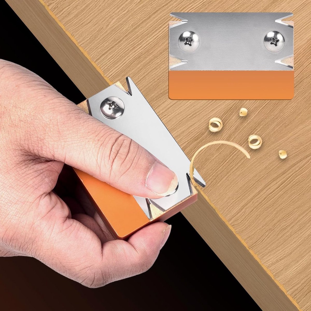 Draagbare Handmatige Kantband Cutter voor Houtbewerking, Trimmer en Ontbraamtool voor PVC en ABS Randen