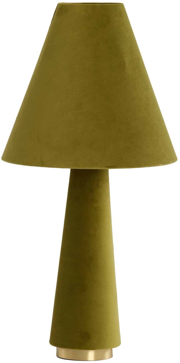 Light & Living Tafellamp Devia - Groen - Ø30cm - Modern