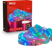 BRILONER - LED Strip oplaadbaar - 3 meter - led-strips met batterij - ledstrips voor binnen - RGB