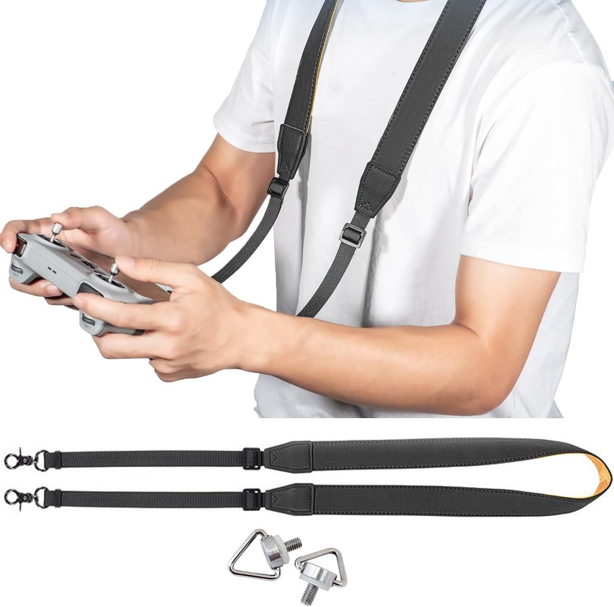 Geweven Nylon Schouderriem voor Controllers, Geschikt voor Mini 3 en Mini 3 Pro, Ergonomisch en Duurzaam