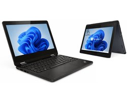 Lenovo Yoga 11e Gen 6 - 2-in-1 Laptop met Touchscreen - Ideaal voor Studie & Thuisgebruik - 11.6 inch - 256GB SSD - Windows 11 - AZERTY