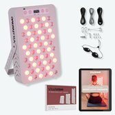 Rood Licht Therapie Lamp - Vitalwave VT300 - 660 & 850 nm Rood en nabij infraroodlamp - 300 Watt Rood licht lamp - Rood licht paneel voor huid en herstel - Rood en nabij infraroodpaneel