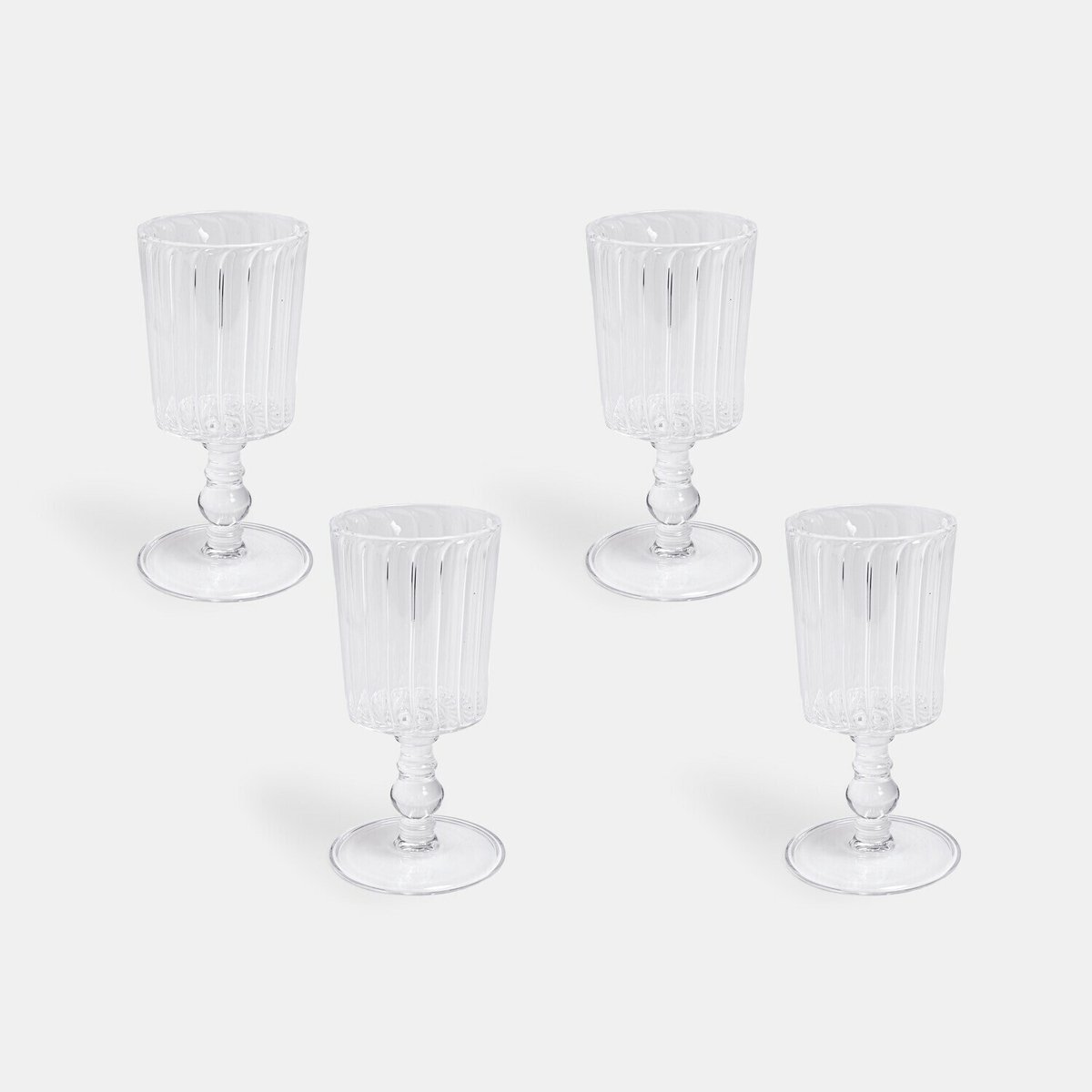 LOBERON Glas 4er Set Rivoux klar
