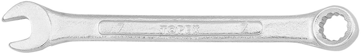 Topex - Ringsleutel - 7 x 100 mm - Duurzaam - Hoogwaardige Staal