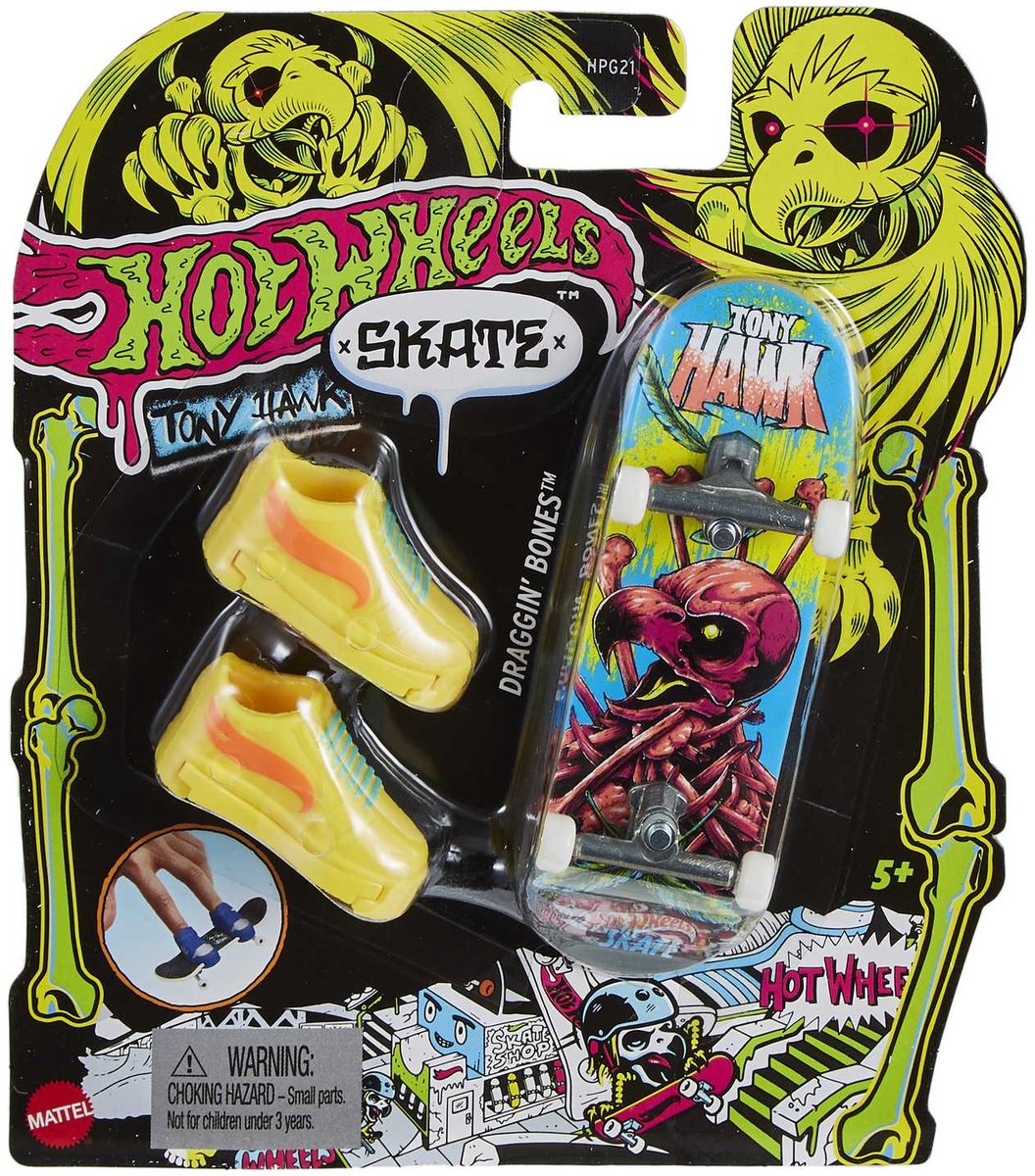 Hot Wheels SKATE DRAGGIN' BONES