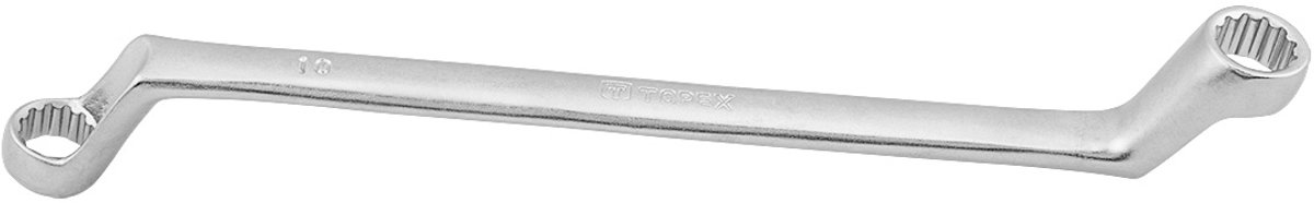 Topex - Ringsleutel - 10 x 11 mm - Chroom-vanadiumstaal