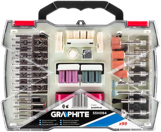 Graphite - Minislijperaccessoire Set - 99 Stuks van Merkloos	 — afbeelding 4