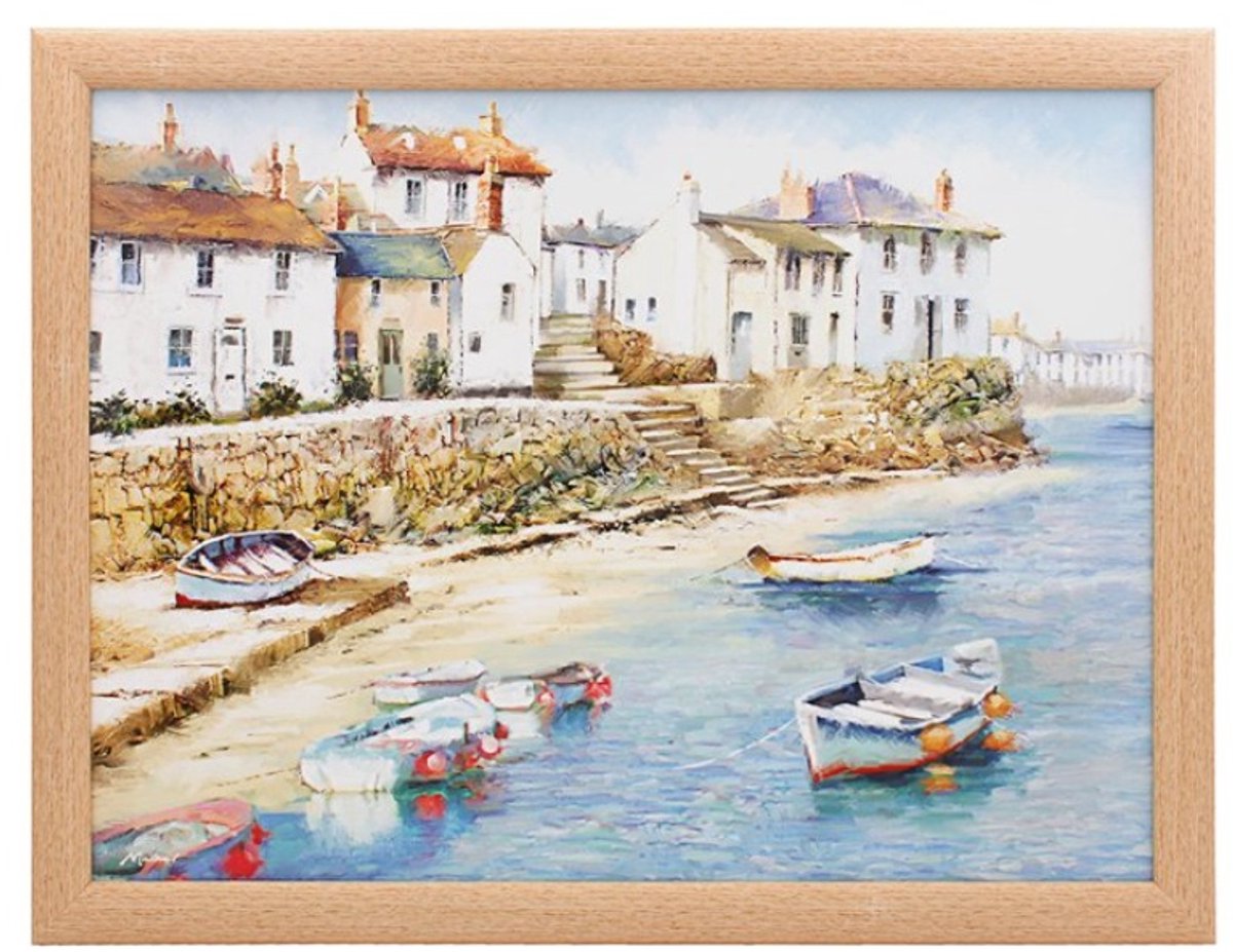 Cosy Creations- Laptray - Schoottafel - Schootkussen - Laptoptafel - Dienblad met kussen - Harbour town 44 x 33 x 6 cm