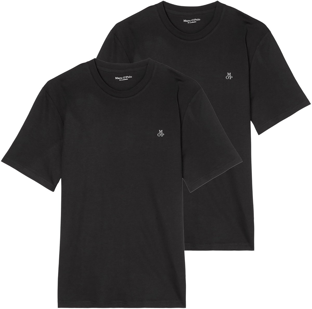 Marc O Polo T-shirt Small-Logo Set van 2