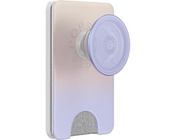 PopSockets, PopWallet MagSafe Houder voor Smartphone met Geïntegreerde Kaarthouder, Paars