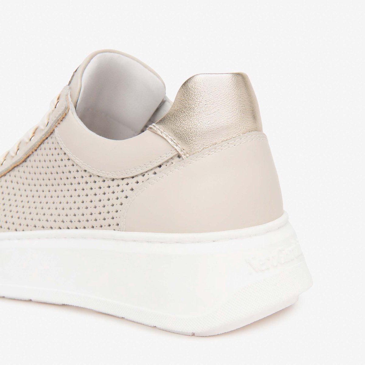 Sneaker Nerogiardini Velvet 1039 Etoile Miele T.Brill Plati - Fashion Wear - Vrouwen