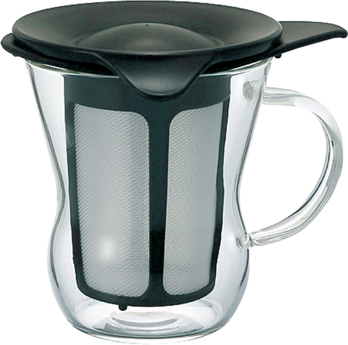 HARIO One Cup Tea Maker - Theekop - Hittebestendig Glas