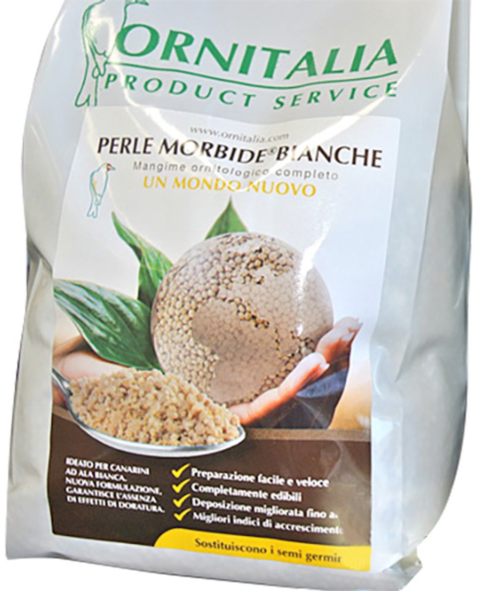 Perle Morbide Wit 9kg - Kiemzaadvervanger- voor lipochroom kanaries