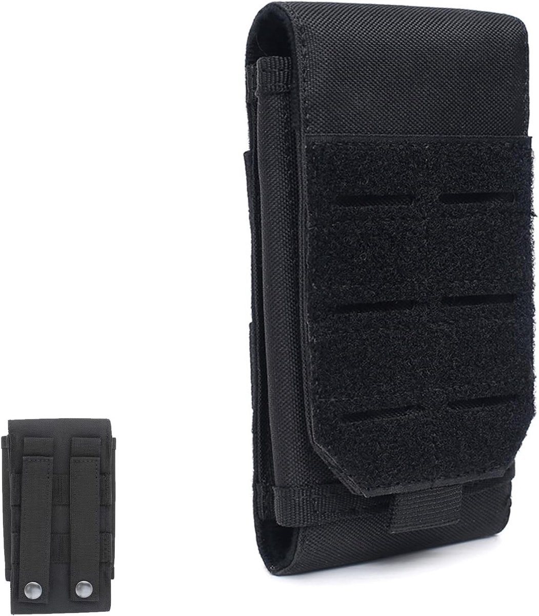 Multifunctionele Molle Pouch voor EDC, Ideaal voor Sport, Wandelen, Kamperen en Fietsen, Zwart