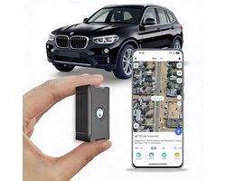 GPS Tracker Auto Zonder Abonnement & Geen Maandelijkse Kosten – GPS Tracker Realtime Locatie & Wereldwijde Dekking – GPS Tracker Magnetisch, Waterdicht & Tot 30 Dagen Batterijduur | Incl. Anti-Diefstalalarm & App Ondersteuning