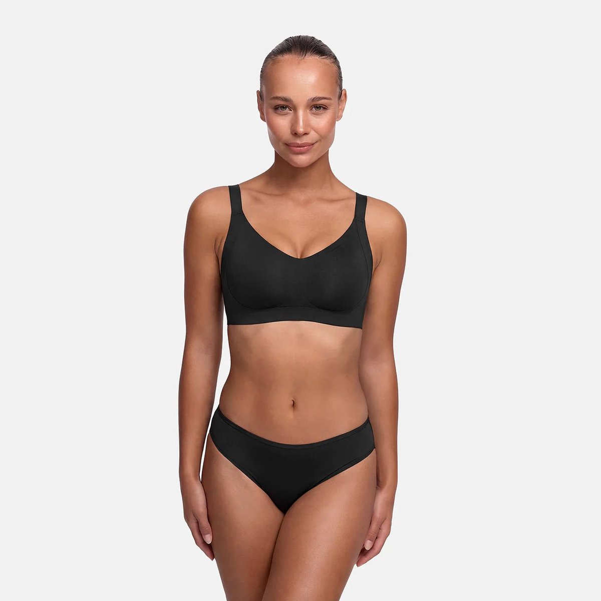 cfab - Stringtanga | Set van 3 - Zwart - XL