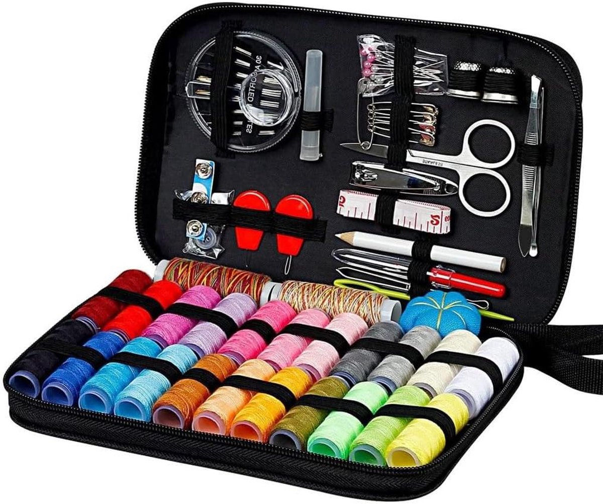 Naaiset Accessoires - Reis Naaiset - Kleding Repareren - Praktische Mini Set - 98 Stuks - A