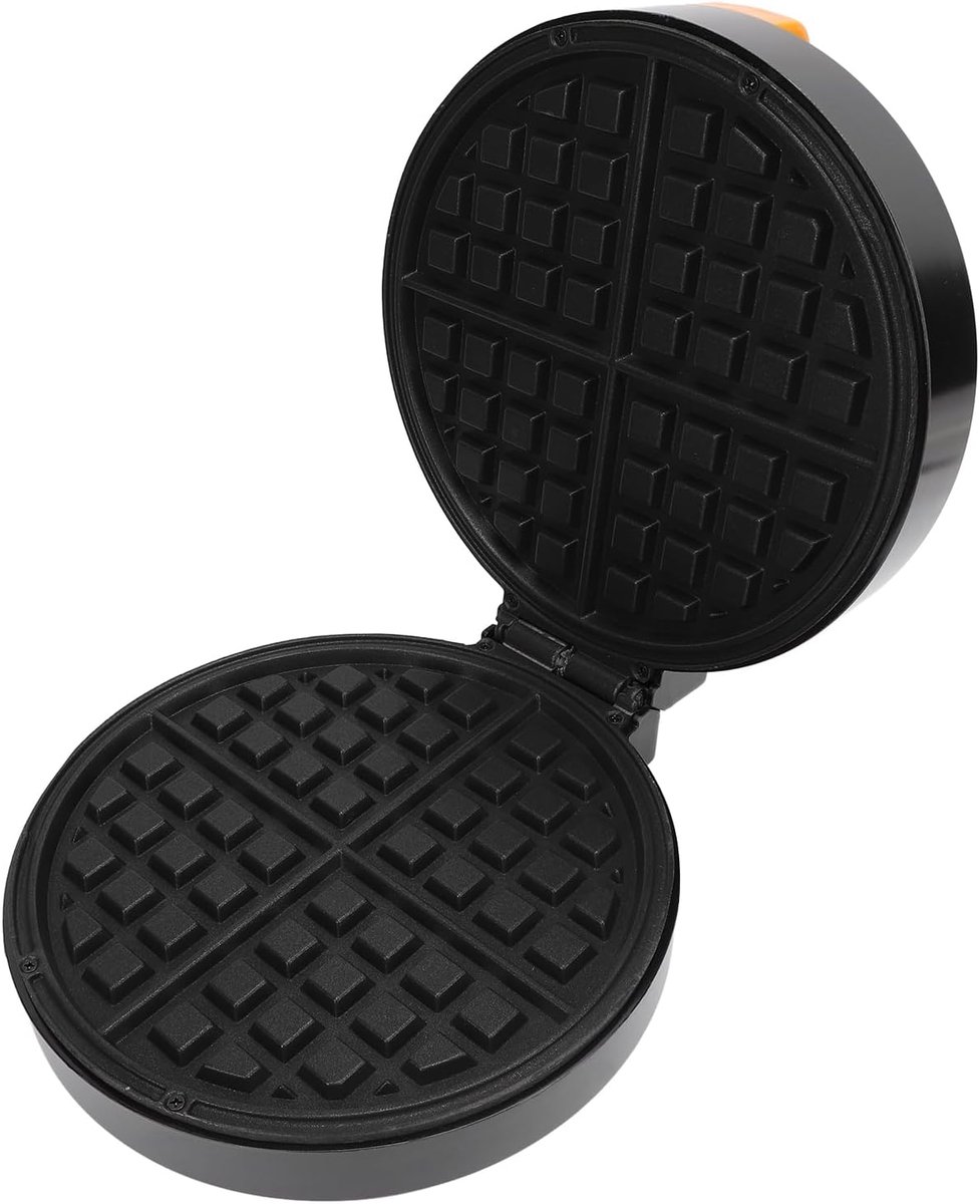 Dubbelzijdig Wafelijzer - Mini Wafelmaker - Thuis Bakken - Gelijkmatige Verwarming - 1400 W - Zwart — cadeau in Kookcadeaus - foto 4