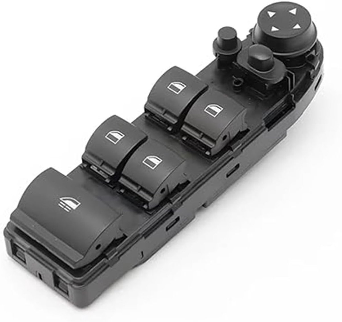 Raamschakelaar Auto - Elektrische Raamknop - Autoramen Bediening - Soepele Raambediening - 1x1x1 cm - Zwart