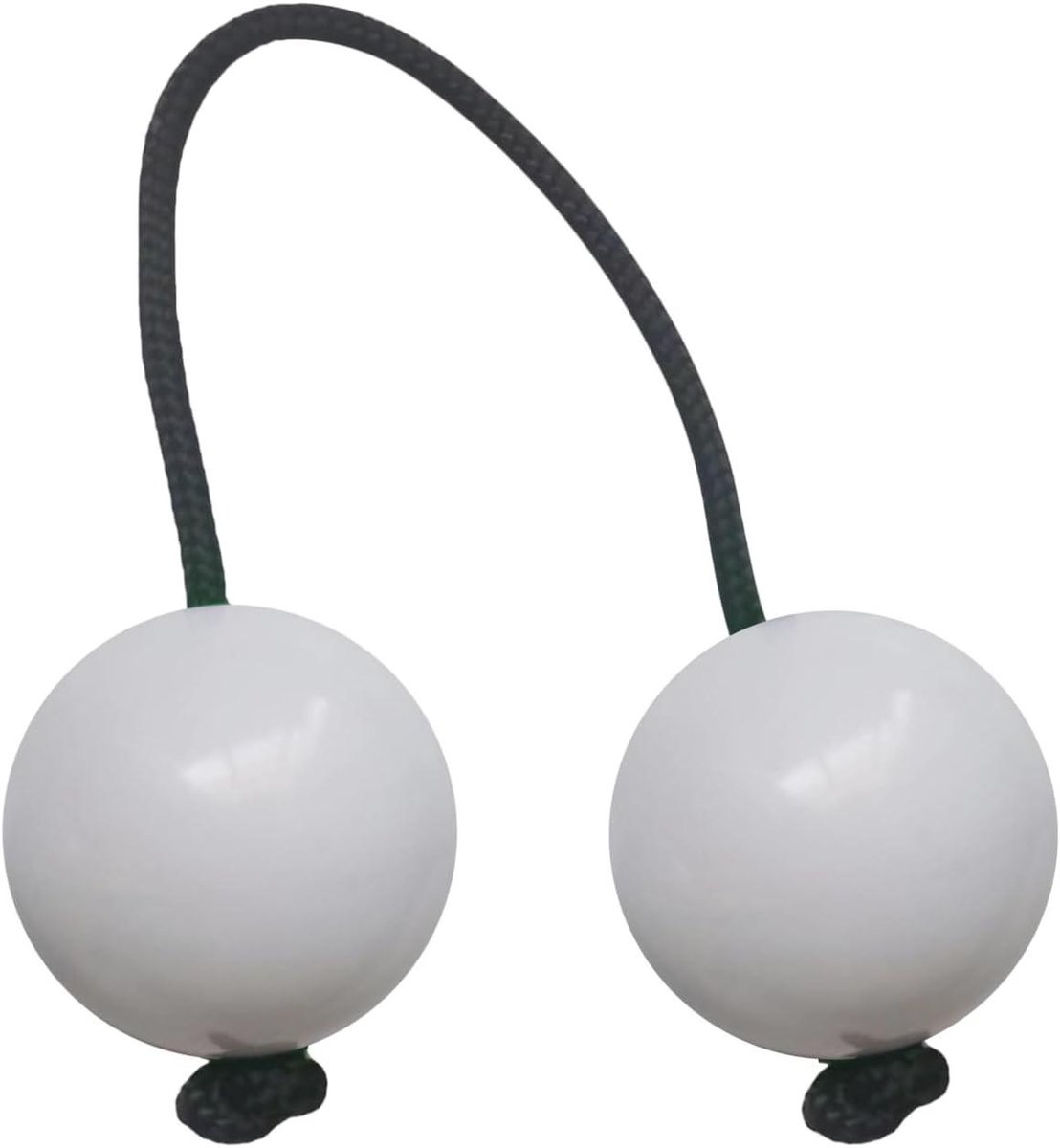 Asalato Shakers - Handpercussie Instrument - Muziek Maken - Afrikaanse Klanken - ca. 5 cm - Wit