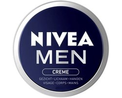 NIVEA MEN Crème Gezicht - Lichaam - Handen - Lichte Formule - Vitamine E - Moisturizer Mannen - Gezichtsverzorging - Trekt Snel In - 30 ml