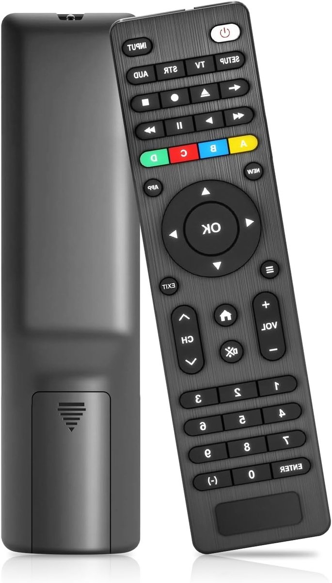 Universele afstandsbediening voor meerdere apparaten, compatibel met Samsung, LG, Sony, Hisense en TCL smart TV's, eenvoudig te koppelen en bedienen