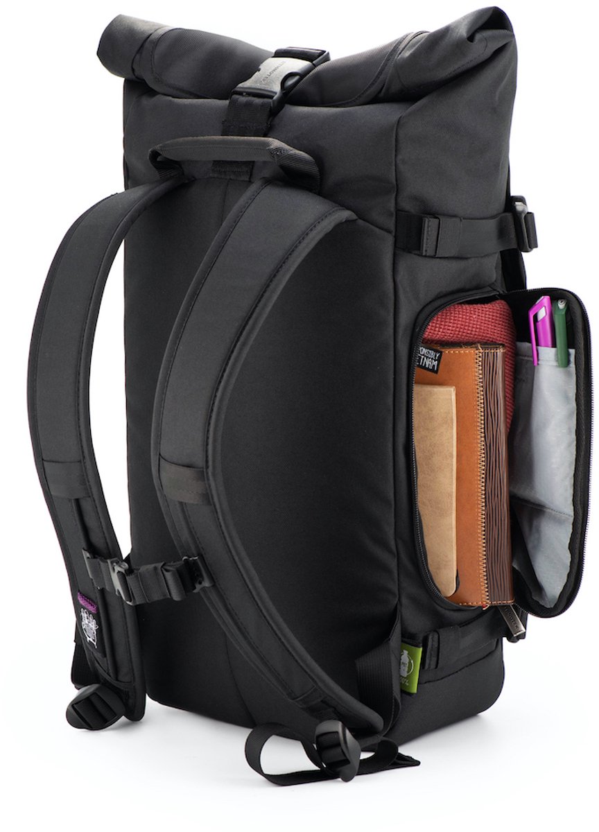 Ethnotek Raja Lite Ecopack 30 - Lichtgewicht Rolltop Rugzak met laptopvak - 30L - Gerecycled & Weerbestendig