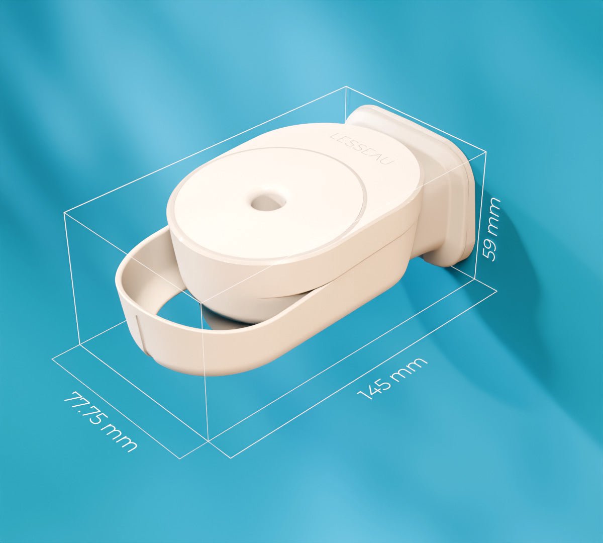 Zeepdispenser - Wit | Startset | Boren