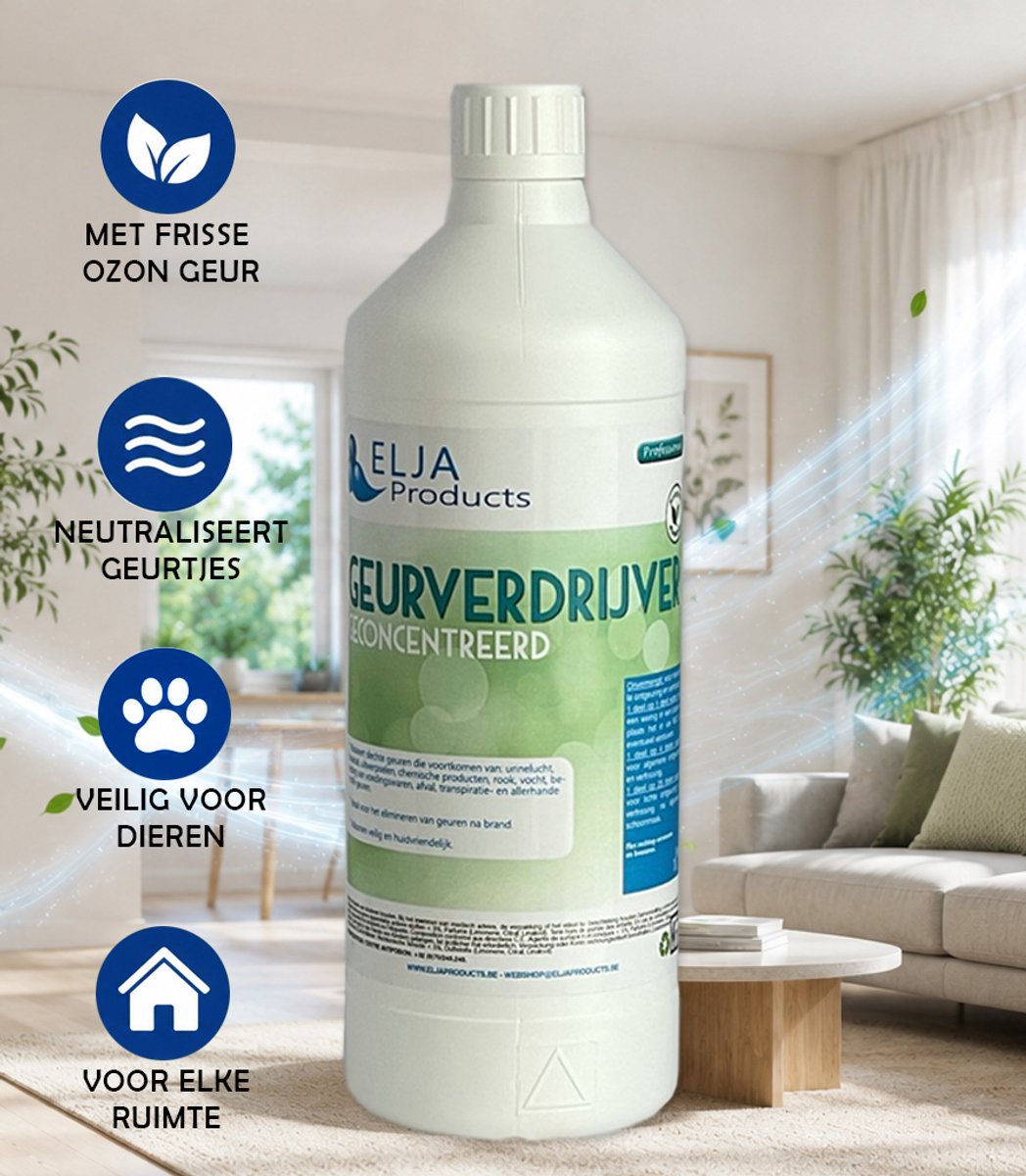 Elja milieuvriendelijke geurverdrijver -1L | Favozon