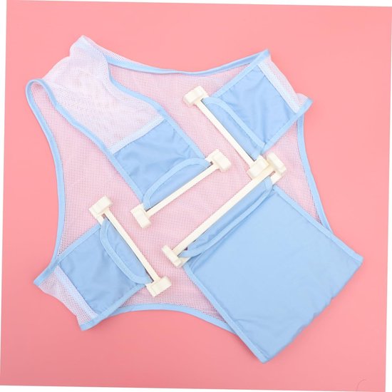 TOYANDONA 2Pcs Bathtub Sling Mesh Baby Bathtub Sling Tub For Baby Toddler Bath With Net Support Newborn Bath Tub Baby Bathtub Support Sling Baby Bath Mat Bath Bed Child Badnet — afbeelding 4