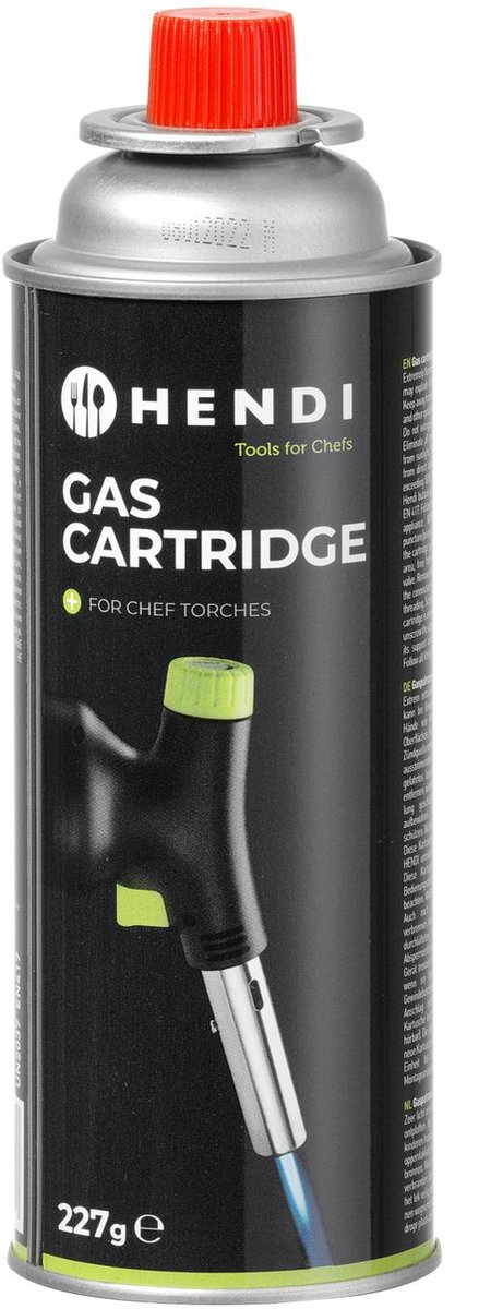 28x HENDI gasbus LPG - voor Koksbrander, kooktoestel en meer - Set van 7 x 4 gasbussen van Hendi — afbeelding 4