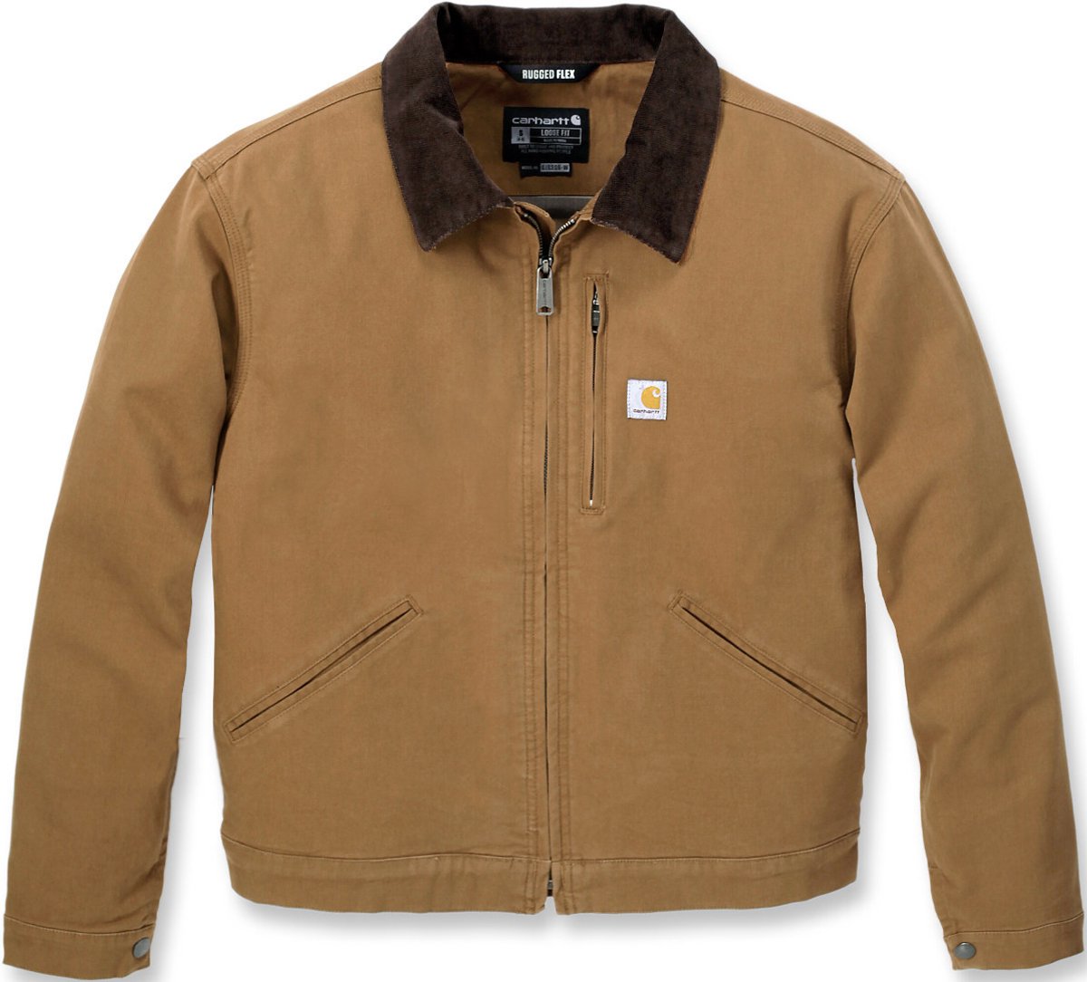 Carhartt Iconic Crawford Detroit Dames Jas Bruin