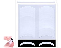 Autocollants de manucure française en forme de croissant pour créations d'ongles DIY - 30 pièces pour des ongles parfaits, nail art et soins des ongles