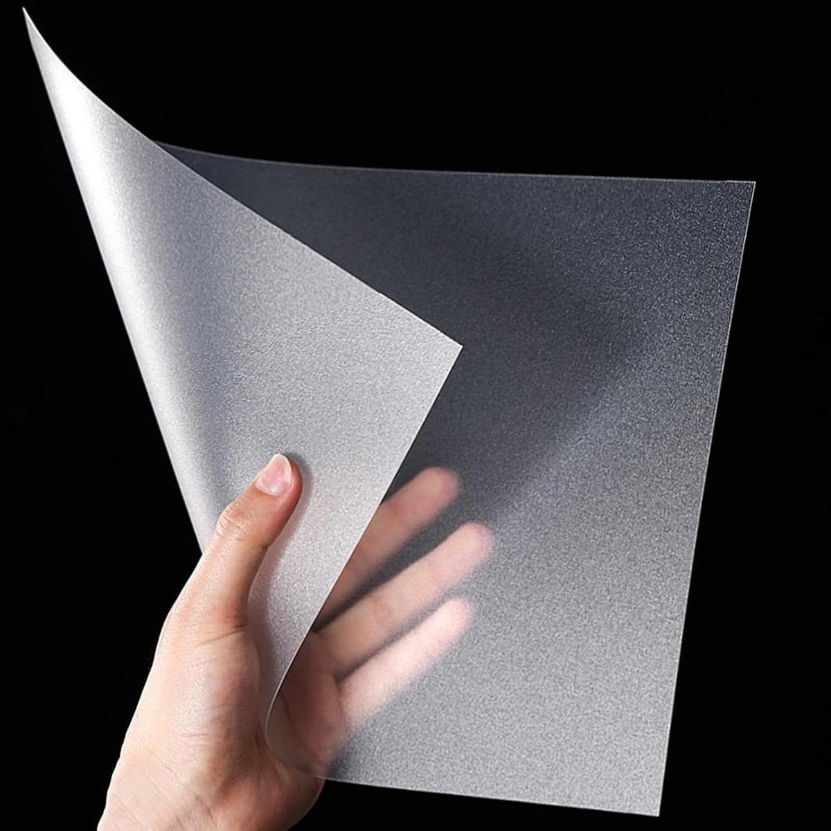 Mat PP Kunststof Platen - Polypropyleen Panelen Hobby Vellen - DIY Knutselwerk Modelbouw - Semi-transparant Flexibel Slagvast - 300x200mm - Mat