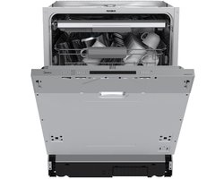 Midea MID60S220-HR - Inbouwvaatwasser - RVS - D label - 14 couverts - 44 dB - Volledig geïntegreerd - 11 l waterverbruik (per cyclus, gebaseerd op het ecoprogramma)
