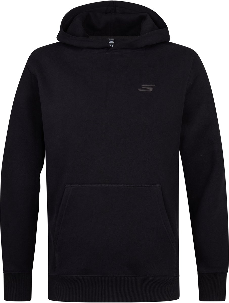 Skechers Max Soft Hoodie heren trui - Zwart - Maat L