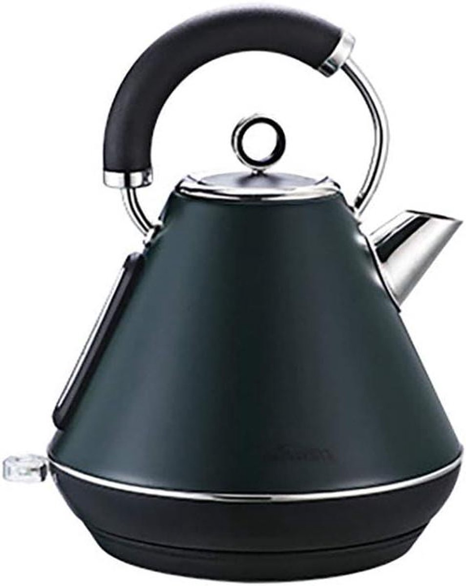 Elektrische Ketel - Waterkoker RVS - Snel Water Koken - Anti-Droog Bescherming - 1.8 Liter - Groen