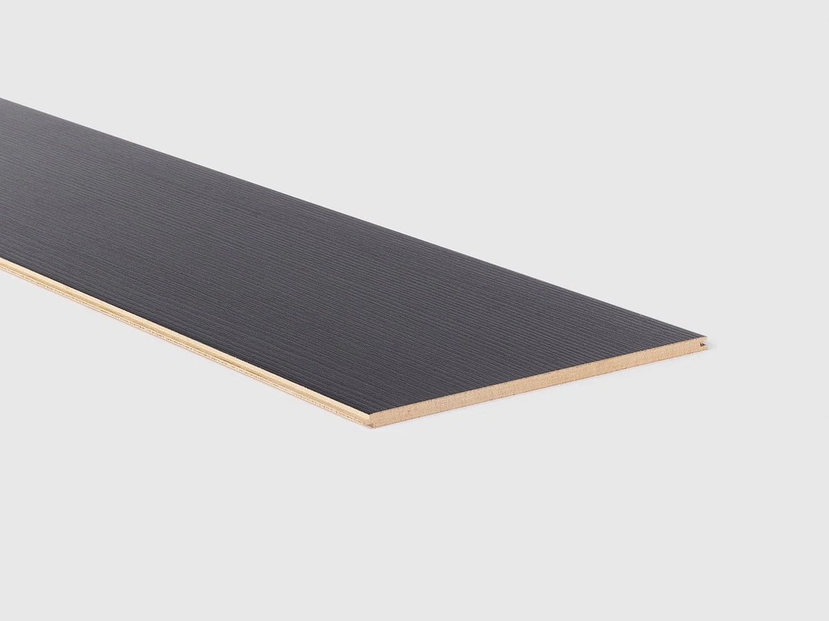 Maestro Overloopvloer Laminaat Zwarte Eik – 2050x230x8 mm | Traprenovatie