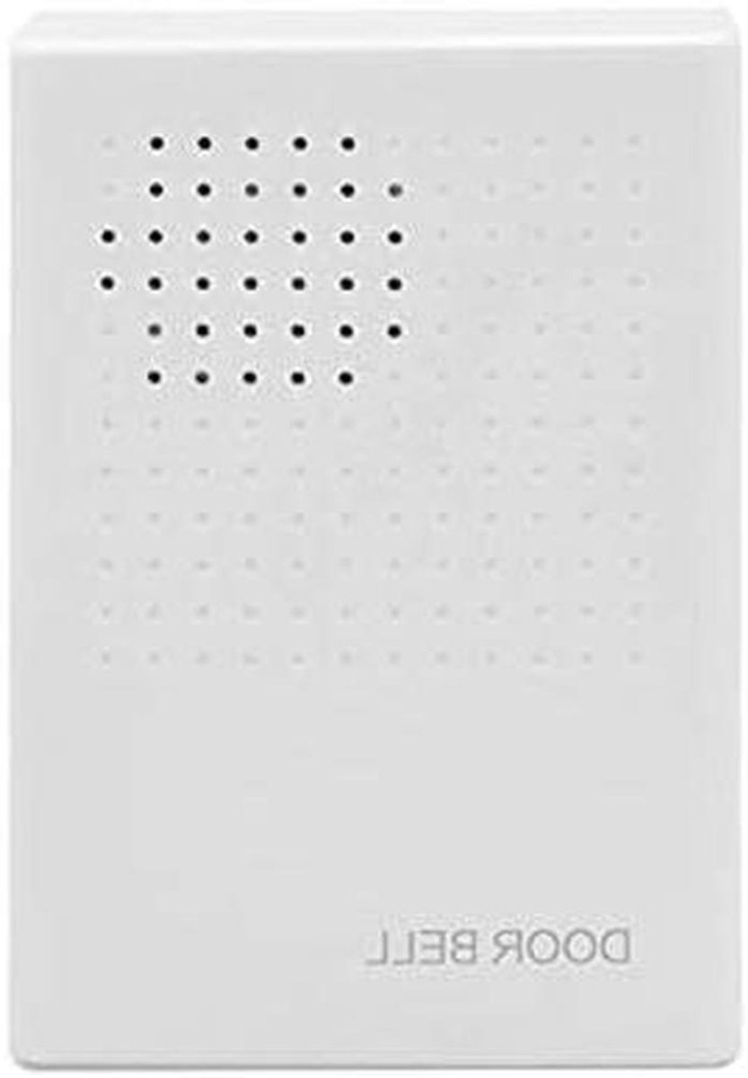 Deurbel Geluid - Toegangscontrole Chime - Beveiliging Thuis - 90db Volume - DC 12V - Wit