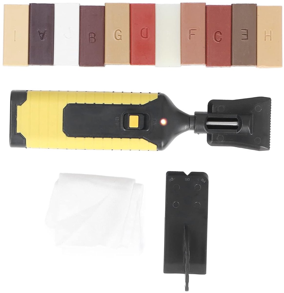 Vloerreparatie – Doe-het-zelf reparatieset – Reparatieset voor laminaatvloeren – Voor het